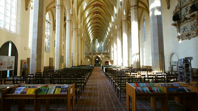 Evangelische Predigerkirche, Innenansicht des Kirchenschiffes